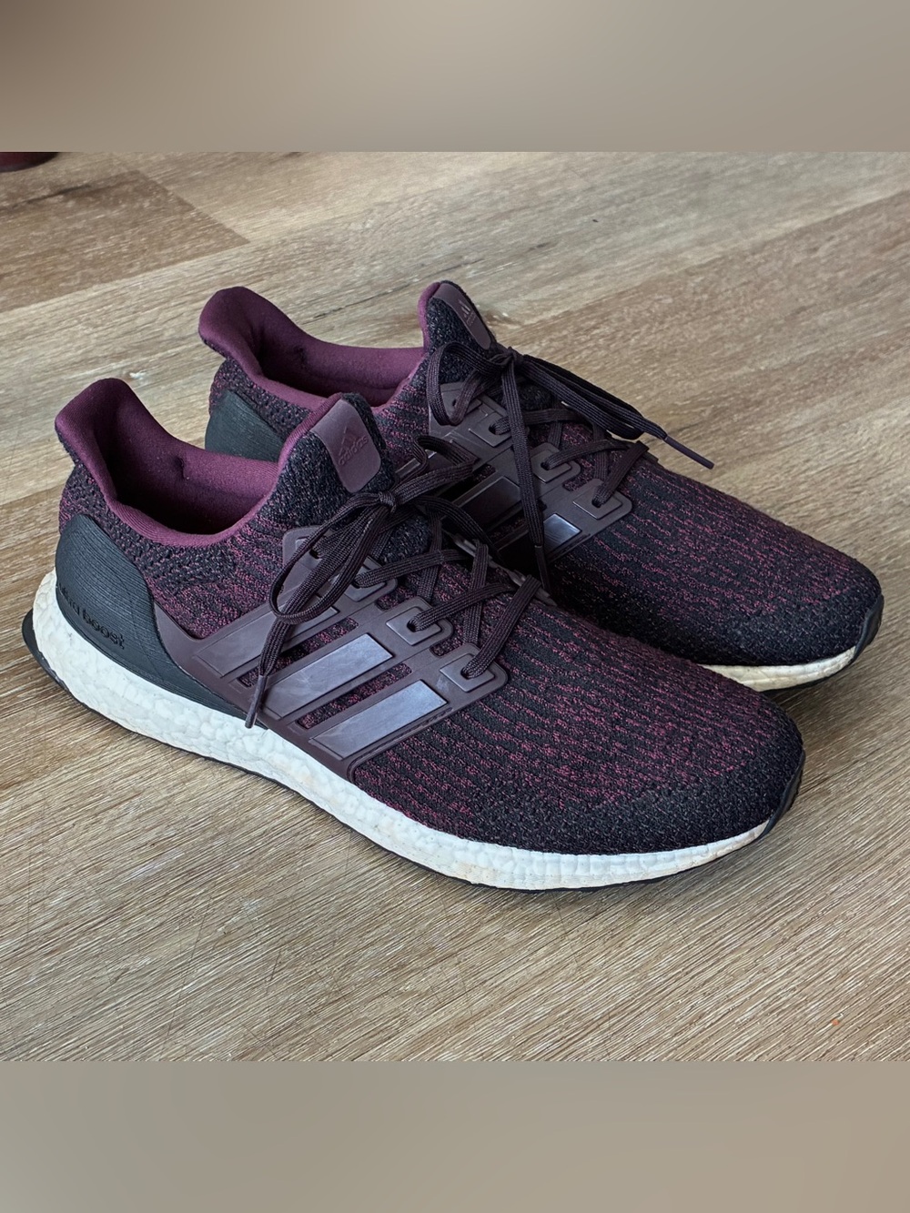 Adidas UltraBoost 3.0 Deep Burgundy (S80732) Men’s US 11 UK 10.5 29cm